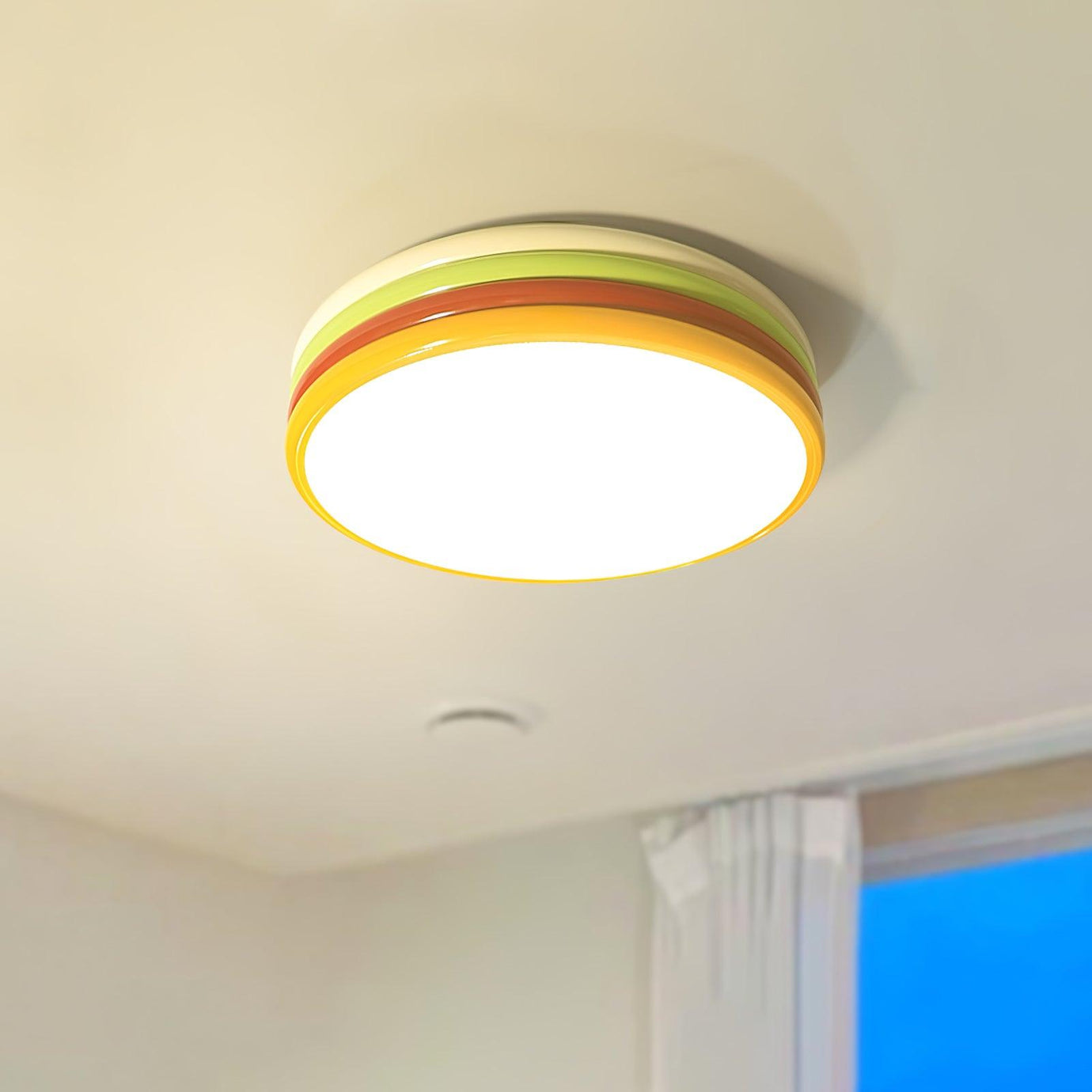 LUUGAA colorful ceiling lamp, modern design, vibrant and colorful ...