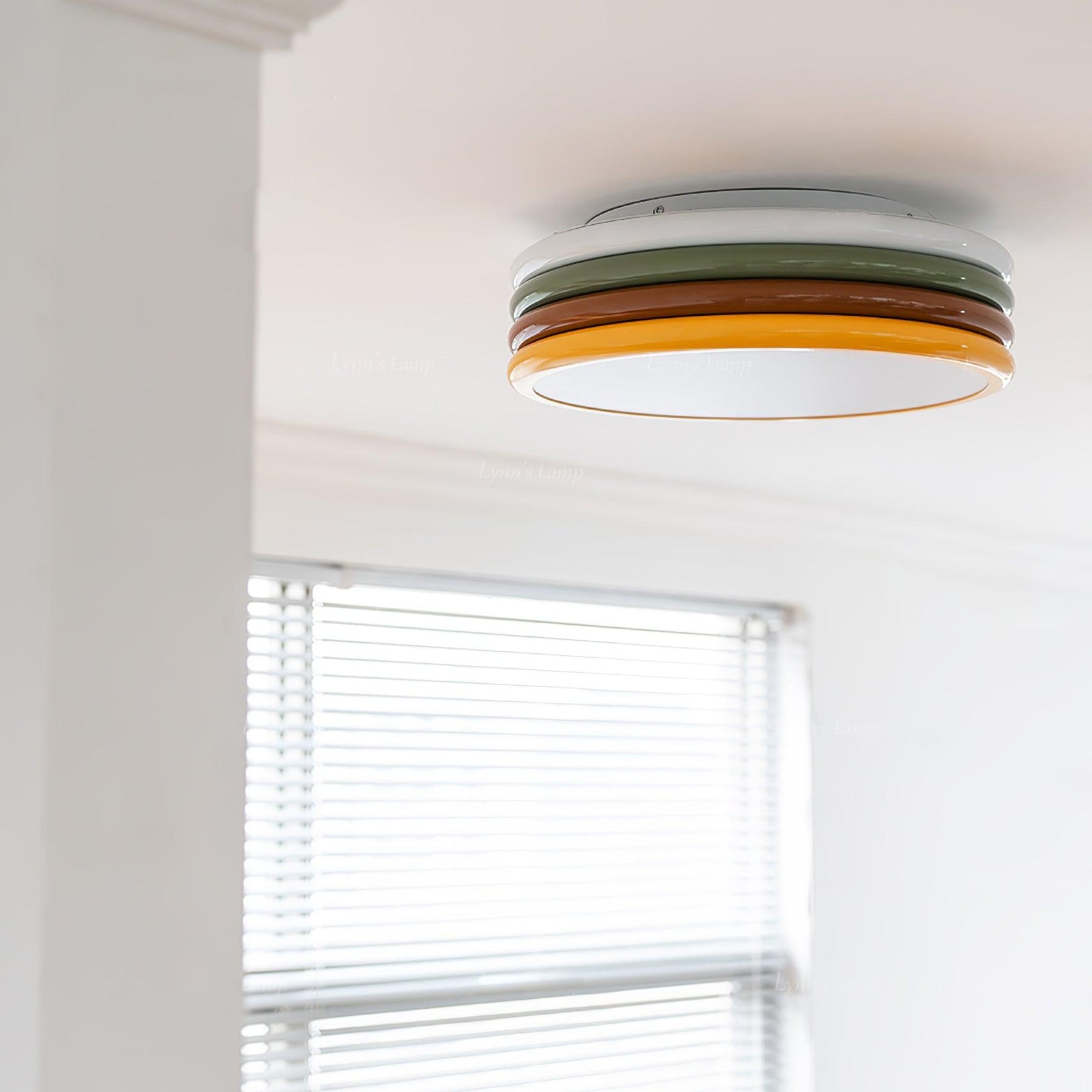 LUUGAA colorful ceiling lamp, modern design, vibrant and colorful ...