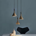 Conical Concrete Pendant Light - LUUGAA