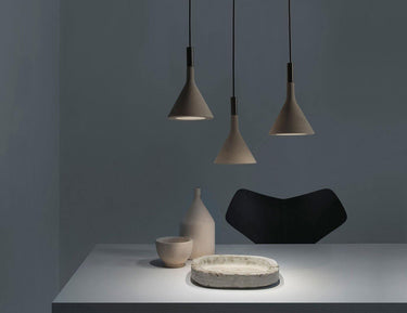 Conical Concrete Pendant Light - LUUGAA