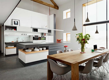 Conical Concrete Pendant Light - LUUGAA