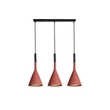 Conical Concrete Pendant Light - LUUGAA