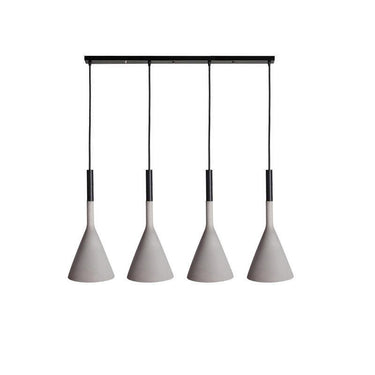 Conical Concrete Pendant Light - LUUGAA