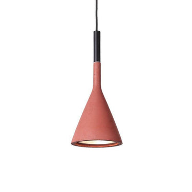 Conical Concrete Pendant Light - LUUGAA