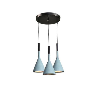 Conical Concrete Pendant Light - LUUGAA