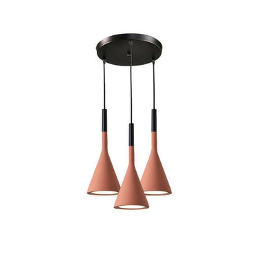 Conical Concrete Pendant Light - LUUGAA