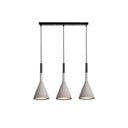 Conical Concrete Pendant Light - LUUGAA