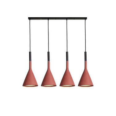 Conical Concrete Pendant Light - LUUGAA