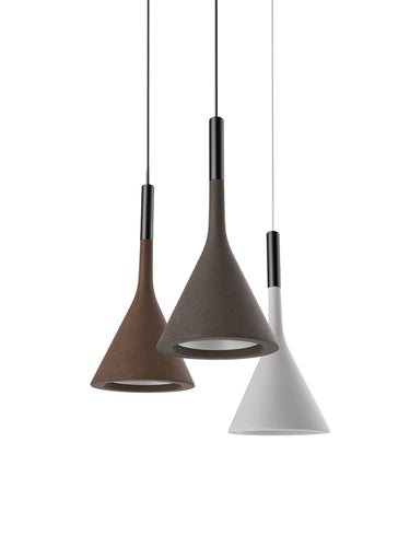 Conical Concrete Pendant Light - LUUGAA