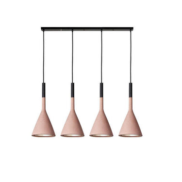 Conical Concrete Pendant Light - LUUGAA