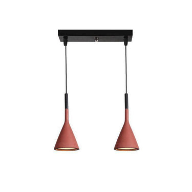 Conical Concrete Pendant Light - LUUGAA