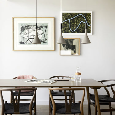 Conical Concrete Pendant Light - LUUGAA