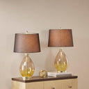 Cortina Ombre Glass Table Lamp - LUUGAA