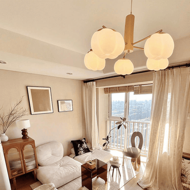 Cotton Ball Chandelier - LUUGAA