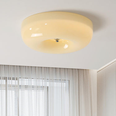 Cream Pudding Ceiling Lamp - LUUGAA