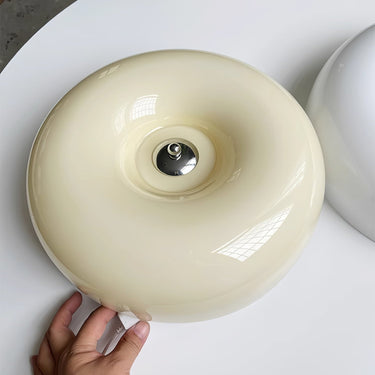 Cream Pudding Ceiling Lamp - LUUGAA