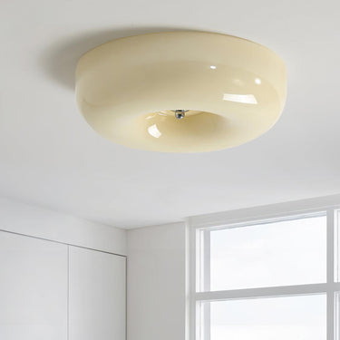 Cream Pudding Ceiling Lamp - LUUGAA