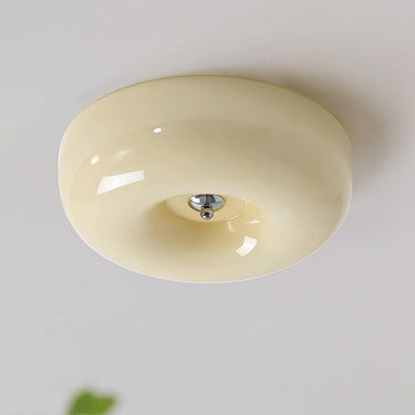 Cream Pudding Ceiling Lamp - LUUGAA