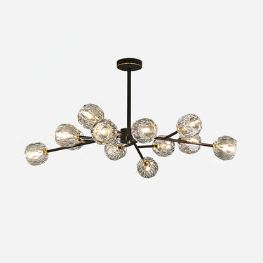 Crystal Ball Round Cluster Chandelier - LUUGAA