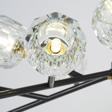 Crystal Ball Round Cluster Chandelier - LUUGAA