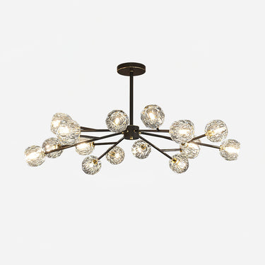 Crystal Ball Round Cluster Chandelier - LUUGAA
