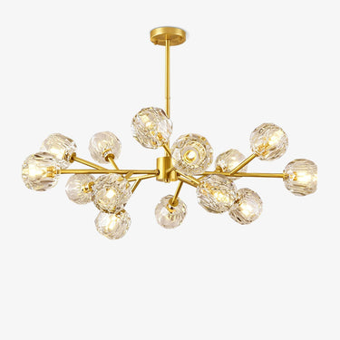 Crystal Ball Round Cluster Chandelier - LUUGAA