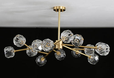 Crystal Ball Round Cluster Chandelier - LUUGAA