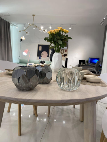 Crystal Ball Round Cluster Chandelier - LUUGAA
