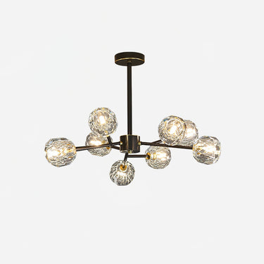 Crystal Ball Round Cluster Chandelier - LUUGAA