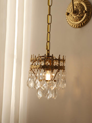 Crystal Crown Sconce - LUUGAA
