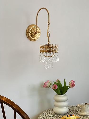 Crystal Crown Sconce - LUUGAA