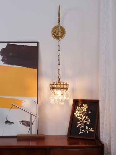 Crystal Crown Sconce - LUUGAA