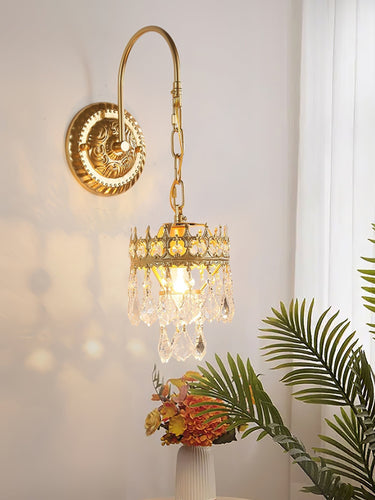 Crystal Crown Sconce - LUUGAA