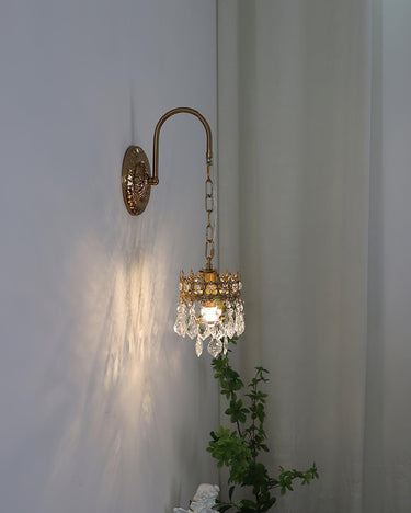 Crystal Crown Sconce - LUUGAA