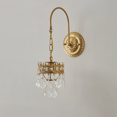 Crystal Crown Sconce - LUUGAA