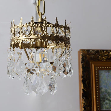 Crystal Crown Sconce - LUUGAA