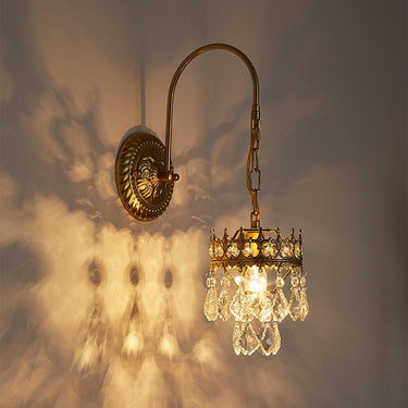 Crystal Crown Sconce - LUUGAA