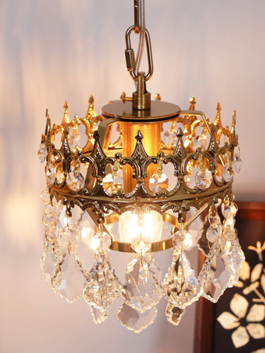 Crystal Crown Sconce - LUUGAA