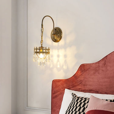 Crystal Crown Sconce - LUUGAA