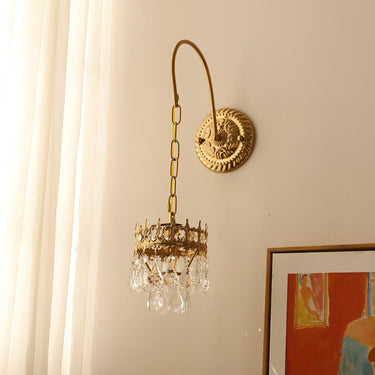 Crystal Crown Sconce - LUUGAA