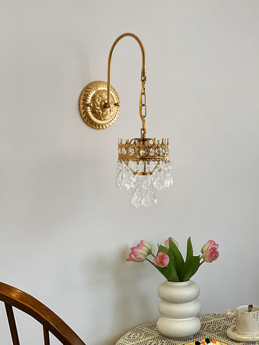 Crystal Crown Sconce - LUUGAA