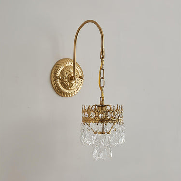 Crystal Crown Sconce - LUUGAA
