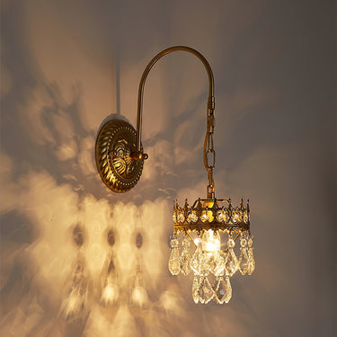 Crystal Crown Sconce - LUUGAA