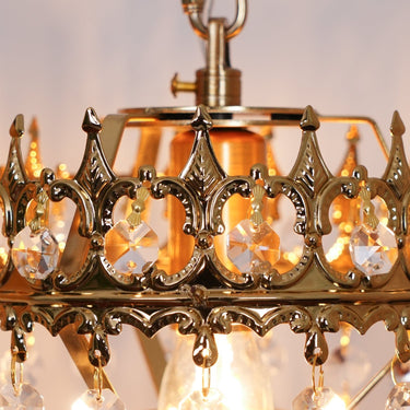 Crystal Crown Sconce - LUUGAA