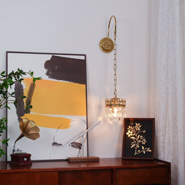 Crystal Crown Sconce - LUUGAA