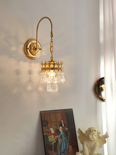 Crystal Crown Sconce - LUUGAA