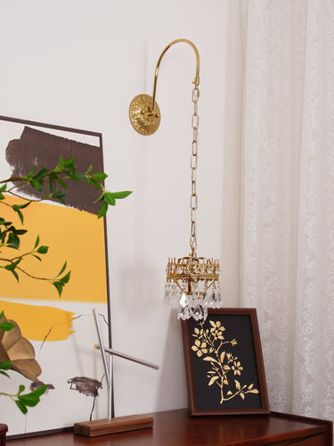 Crystal Crown Sconce - LUUGAA