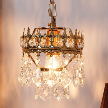 Crystal Crown Sconce - LUUGAA