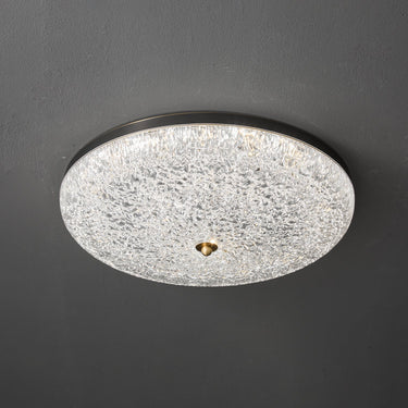 Crystalline Round Ceiling Lamp - LUUGAA