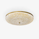 Crystalline Round Ceiling Lamp - LUUGAA